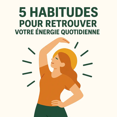 Ebook: 5 Habitudes Pour Retrouver Votre Énergie Quotidienne